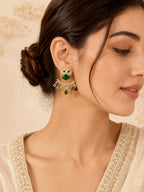 Aanura Multicolor Panther Drop Earrings