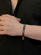 18K Gold Plated Anti Tarnish Waterproof Tile Bracelet