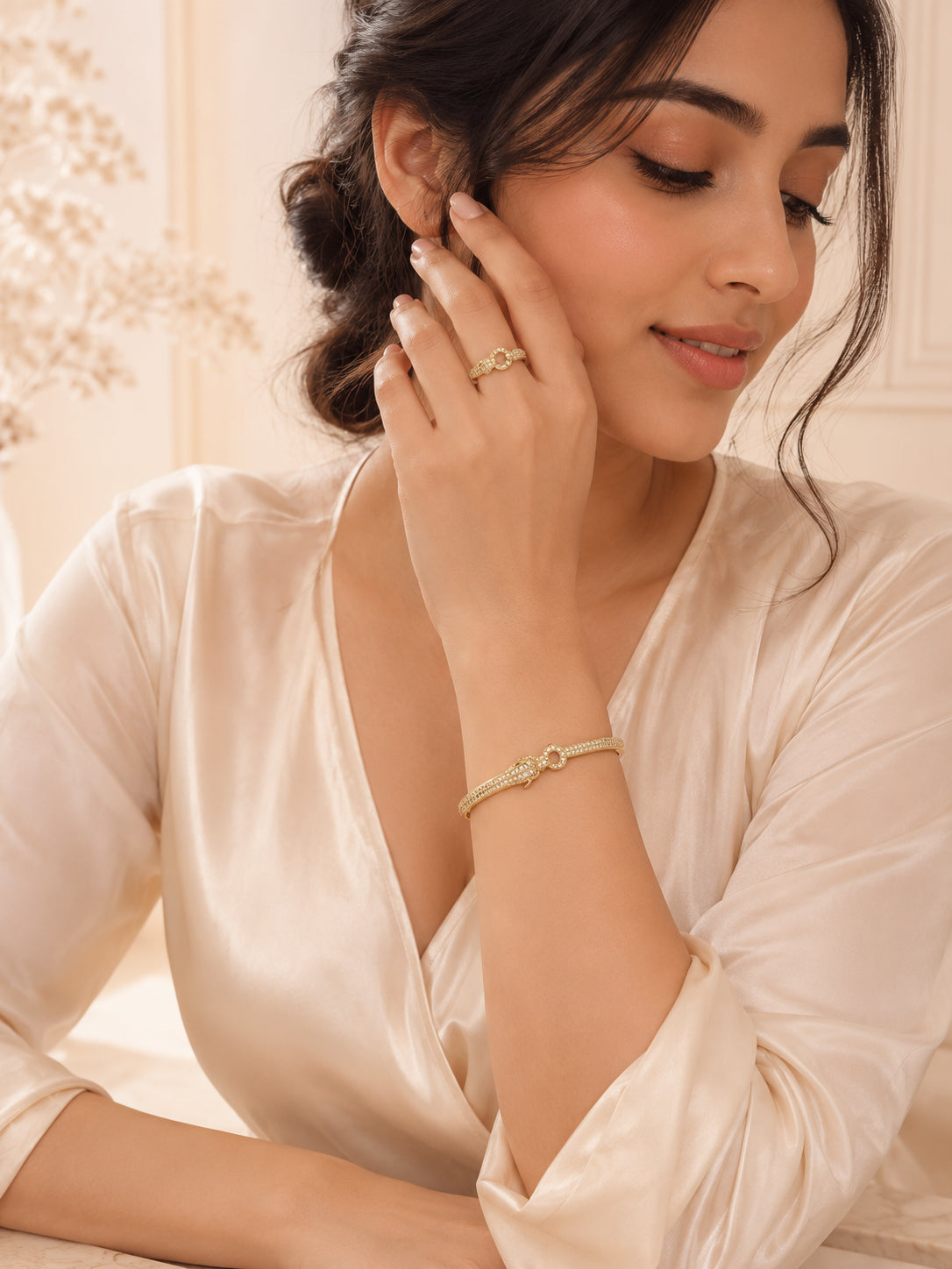Elegant Crystal Charm Bracelet for Women