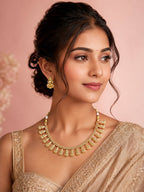 Aanura Antique Temple Goddess Choker Necklace Set