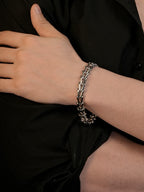 Rhodium Plating Anti Tarnish Waterproof Ladder Bracelet