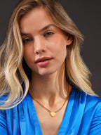 Aanura Heart Lock Chain Necklace