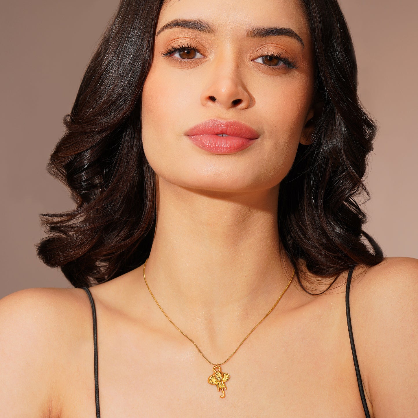 Aanura Angel Charm Minimal Pendant Necklace