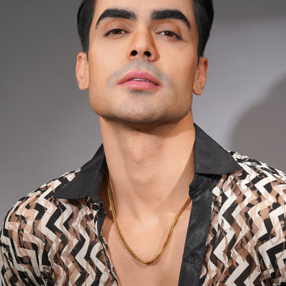 Aanura Men's Gold-Plated Chain