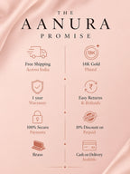 Aanura Pearl Kundan Bridal Necklace Set