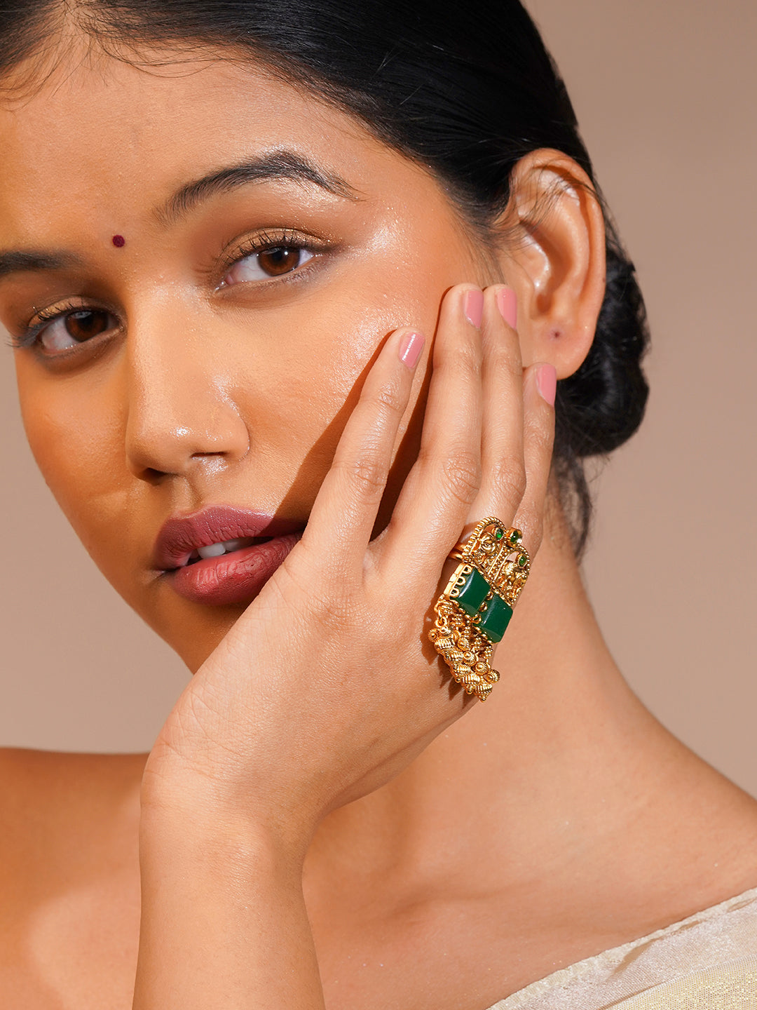Aanura Heritage Adjustable Statement Ring