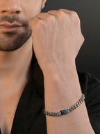 Rhodium Plating Anti Tarnish Waterproof Plate Bracelet