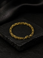 Aanura Dual-Tone Stainless Steel Bracelet For Men