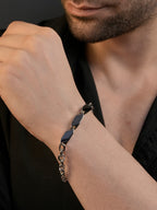 Rhodium Plating Anti Tarnish Waterproof Tag Bracelet
