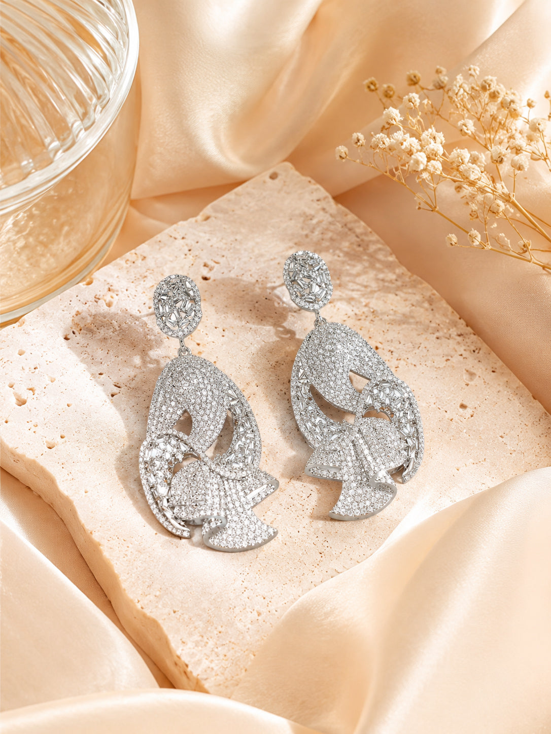 Arinya Multicolor Parrot Dangle Earrings