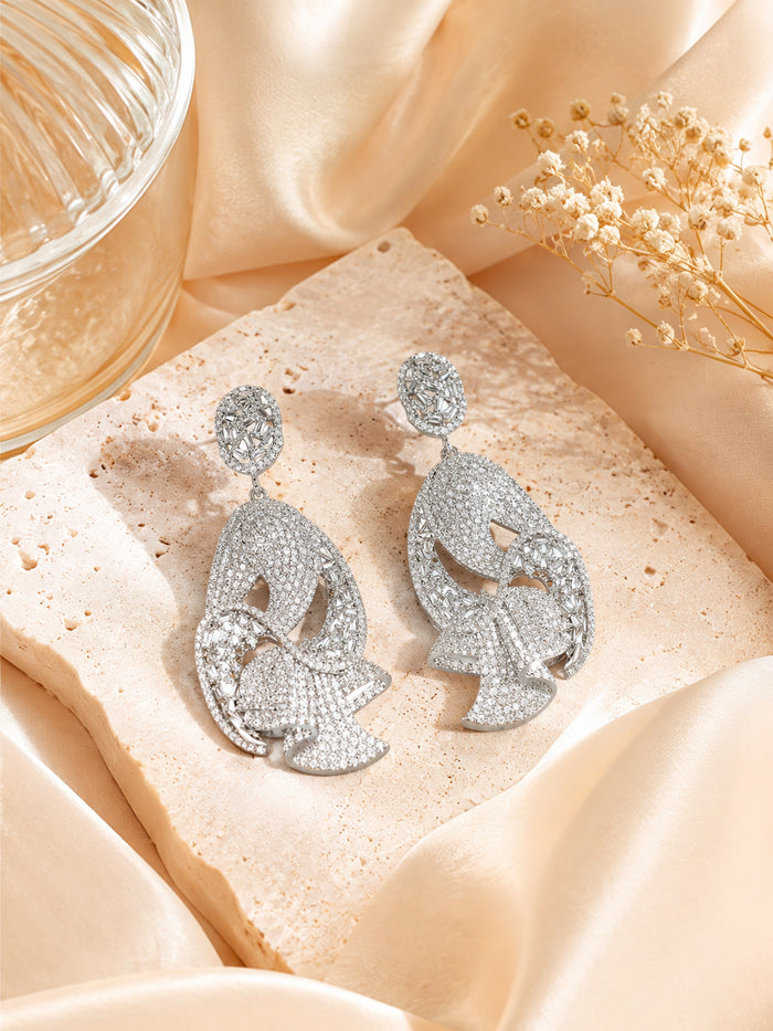 Arinya Multicolor Parrot Dangle Earrings