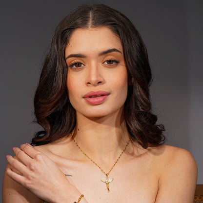 Aanura Fairy Wing Pendant Necklace