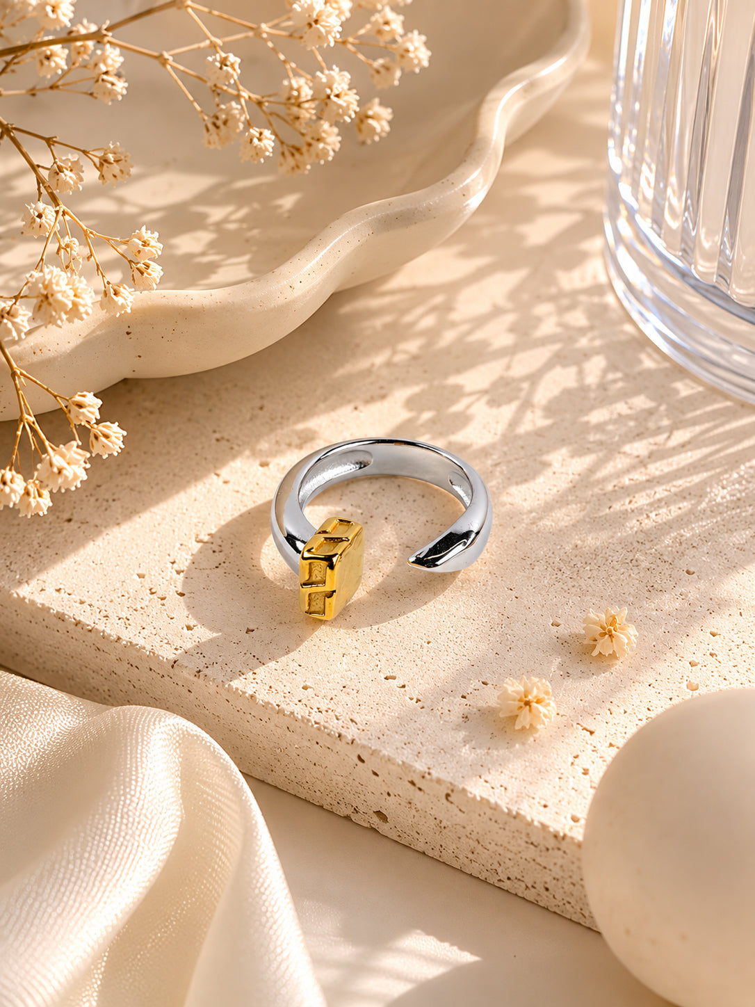 Aanura Nail Open Ring – Modern Minimal Jewelry