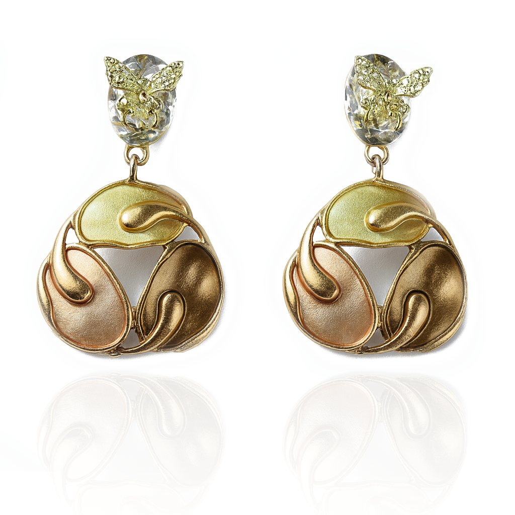 Aanura Blossom Pearl Drop Earrings