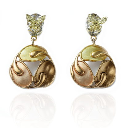 Aanura Blossom Pearl Drop Earrings