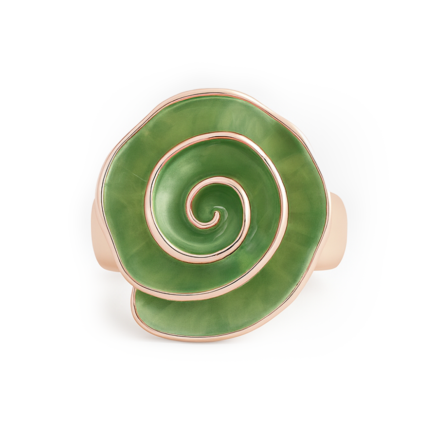 Aanura Spiral Statement Ring