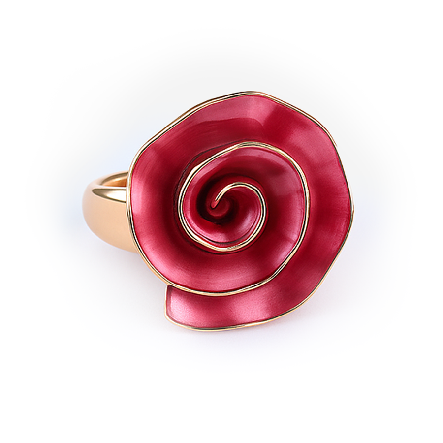 Aanura Spiral Statement Ring