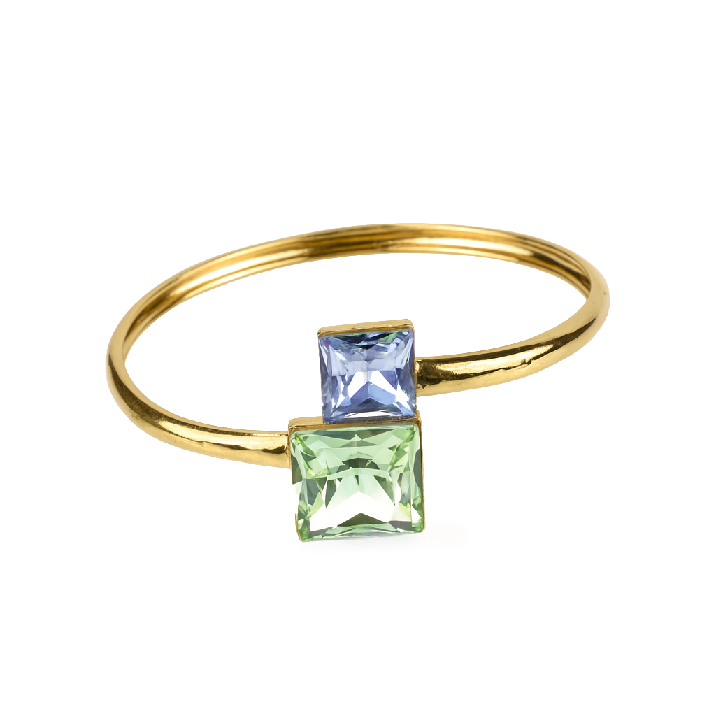 Aanura Twin RadiaLJe Gold Bracelet