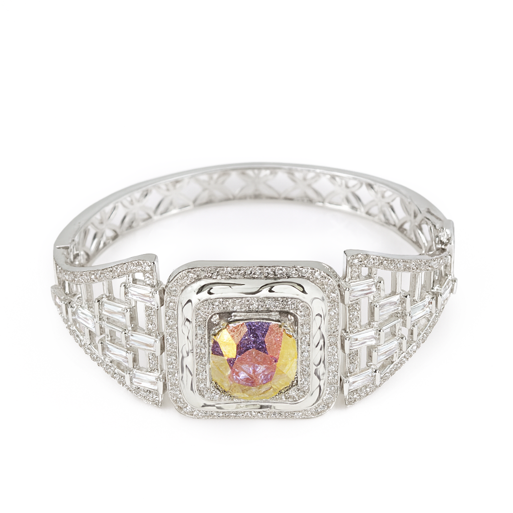Aanura Prism Aura Silver Bracelet