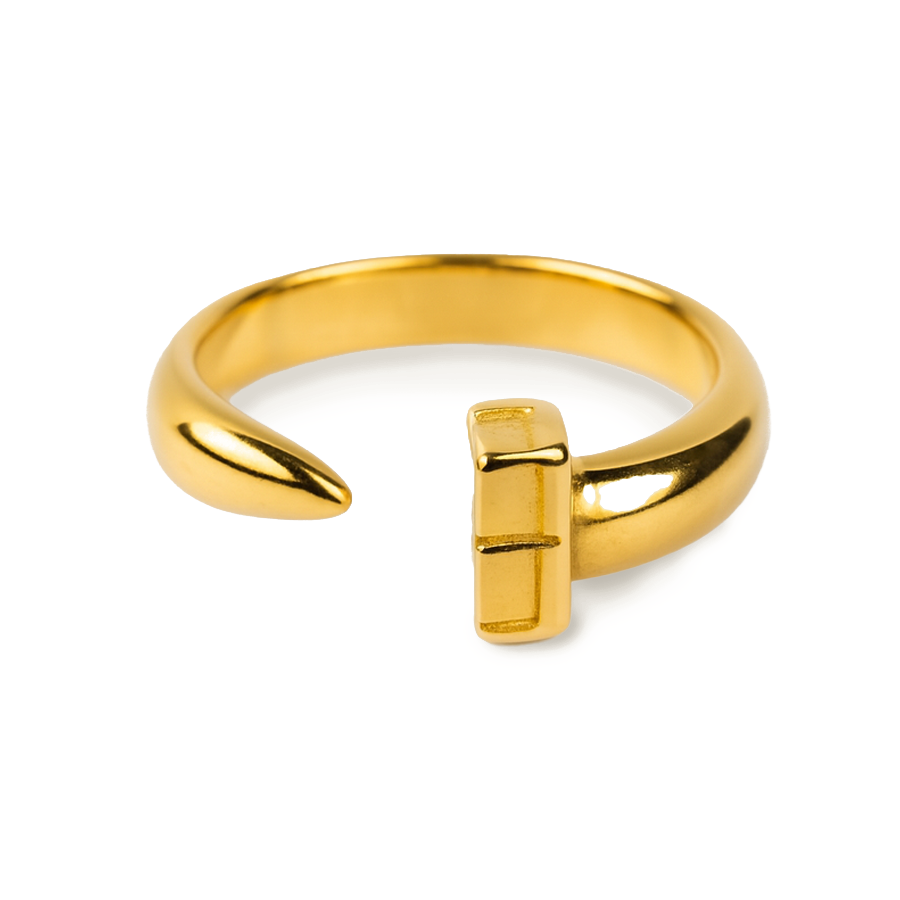 Aanura Nail Open Ring – Modern Minimal Jewelry