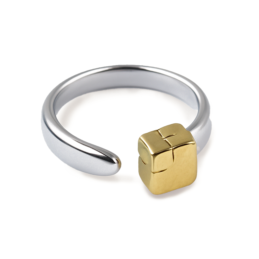 Aanura Nail Open Ring – Modern Minimal Jewelry
