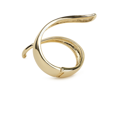 Aanura Gold Spiral Statement Bracelet
