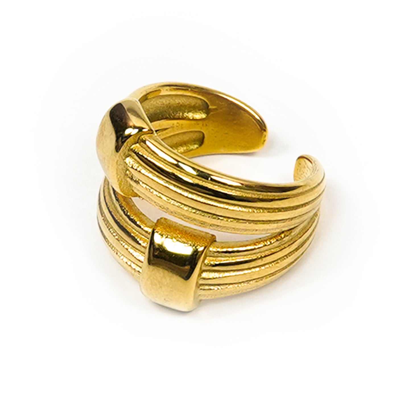 Aanura Matte & Adjustable Statement Ring