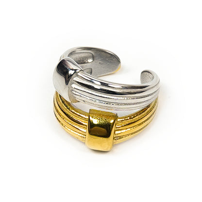 Aanura Matte & Adjustable Statement Ring