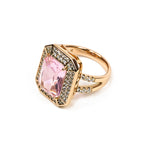 18K Gold Plated Geometric Anti-Tarnish Waterproof Ring