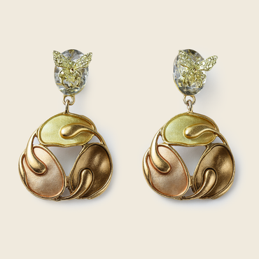 Aanura Blossom Pearl Drop Earrings