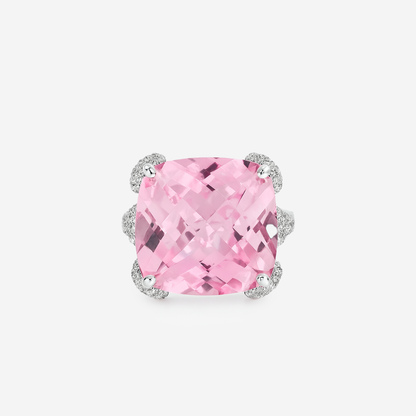 Aanura Gem Pavé Crystal Cocktail Ring