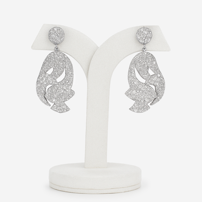 Arinya Multicolor Parrot Dangle Earrings