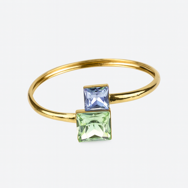 Aanura Twin Radiance Gold Bracelet