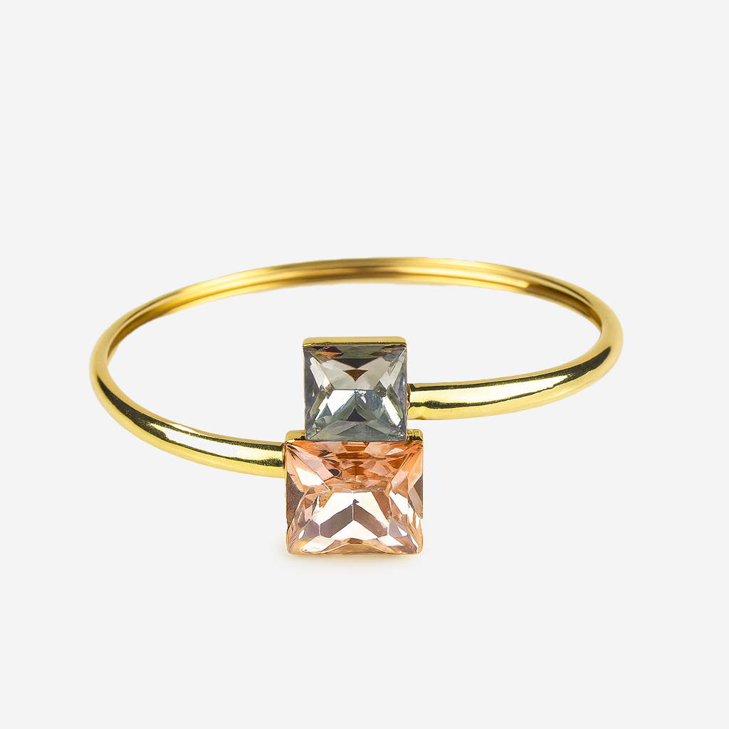 Aanura Twin Radiance Gold Bracelet