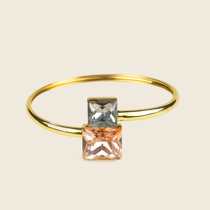 Aanura Twin Radiance Gold Bracelet