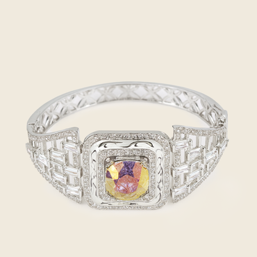 Aanura Prism Aura Silver Bracelet