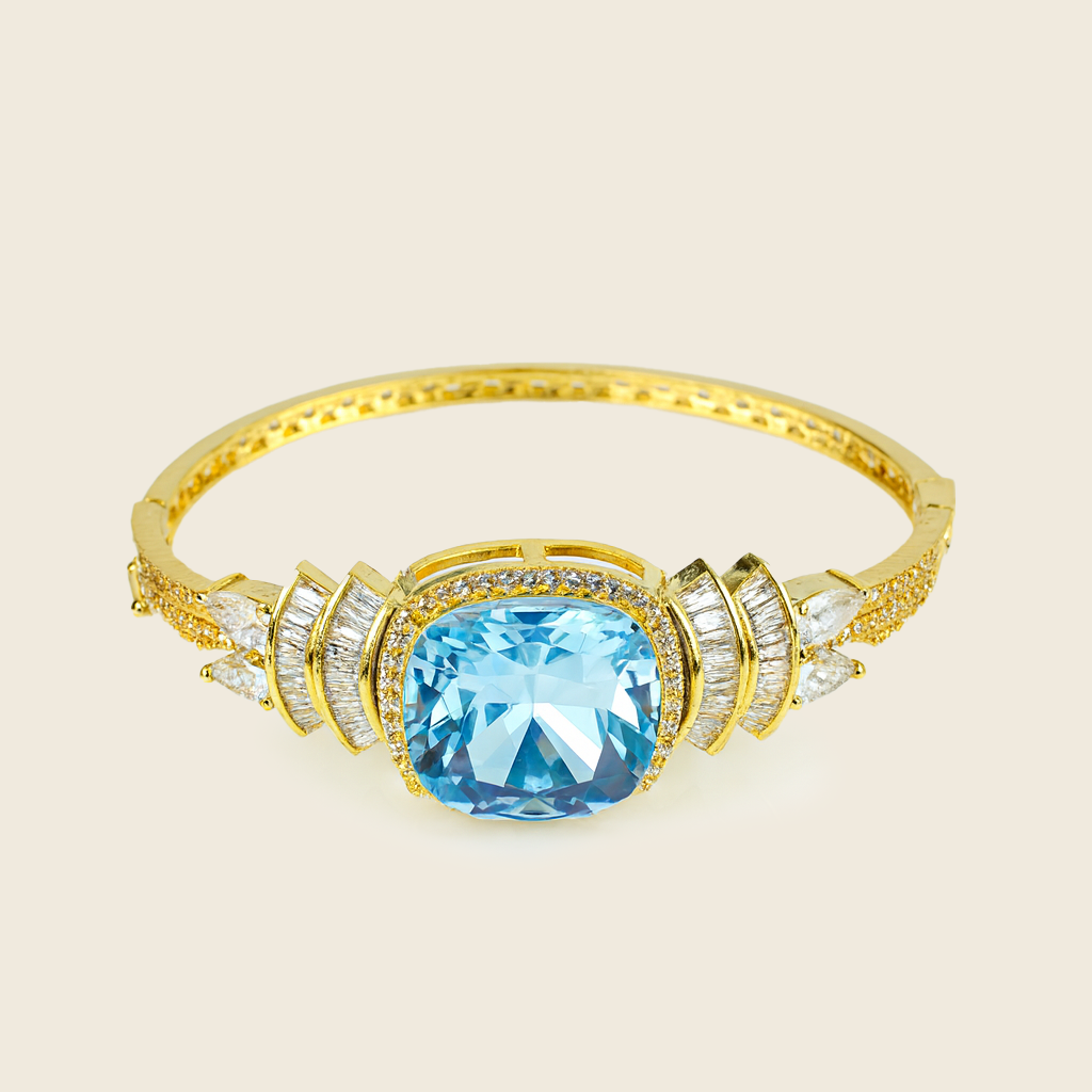 Aanura Regal Ruby Glow Gold Bracelet