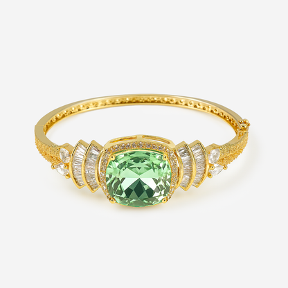 Aanura Regal Ruby Glow Gold Bracelet