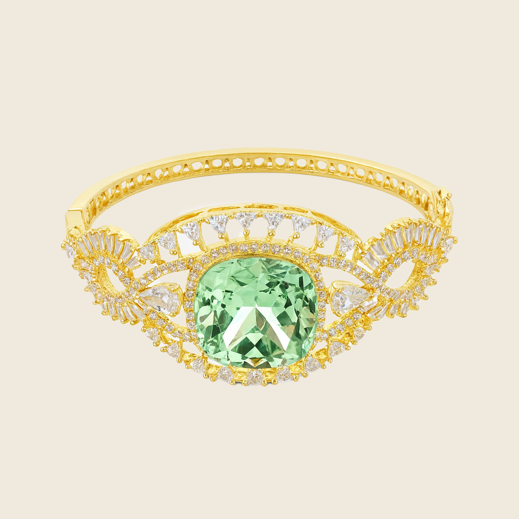 Aanura Emerald Royale Gold Bracelet