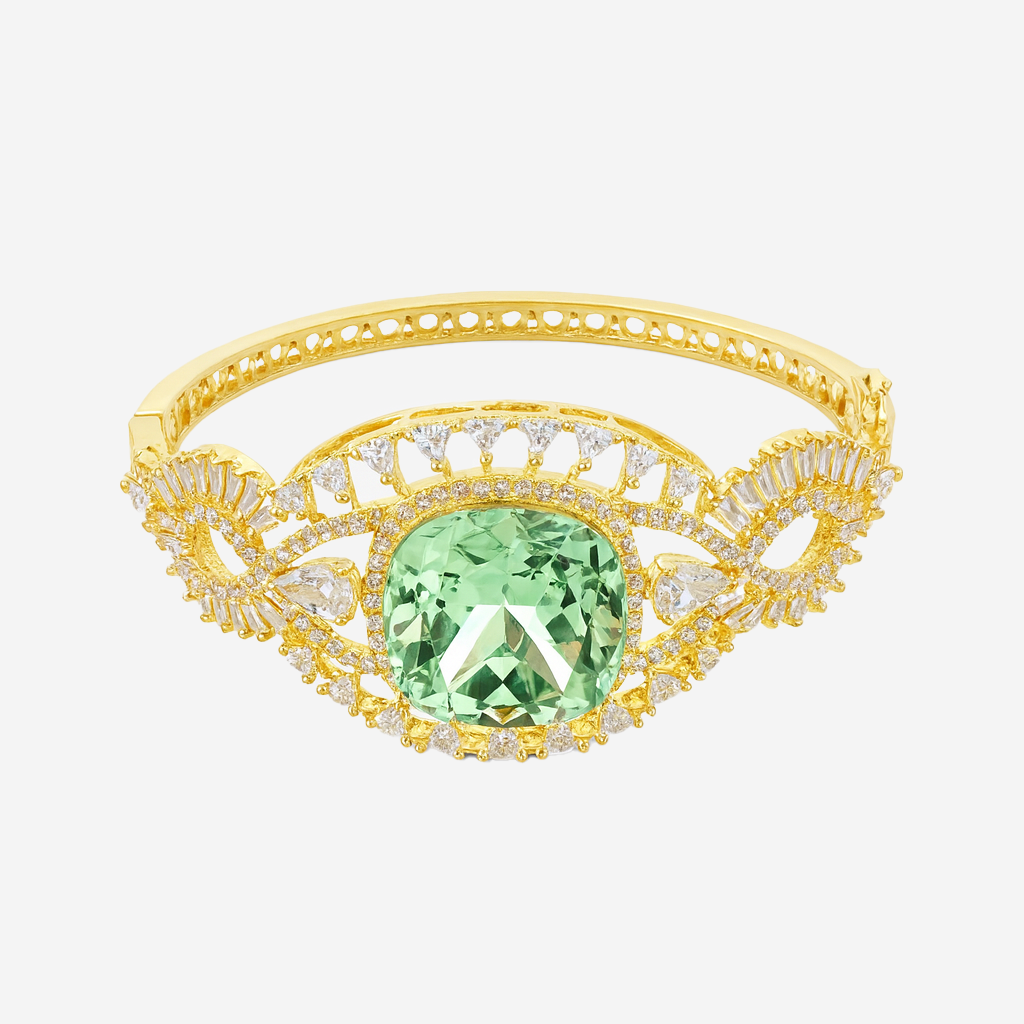 Aanura Emerald Royale Gold Bracelet