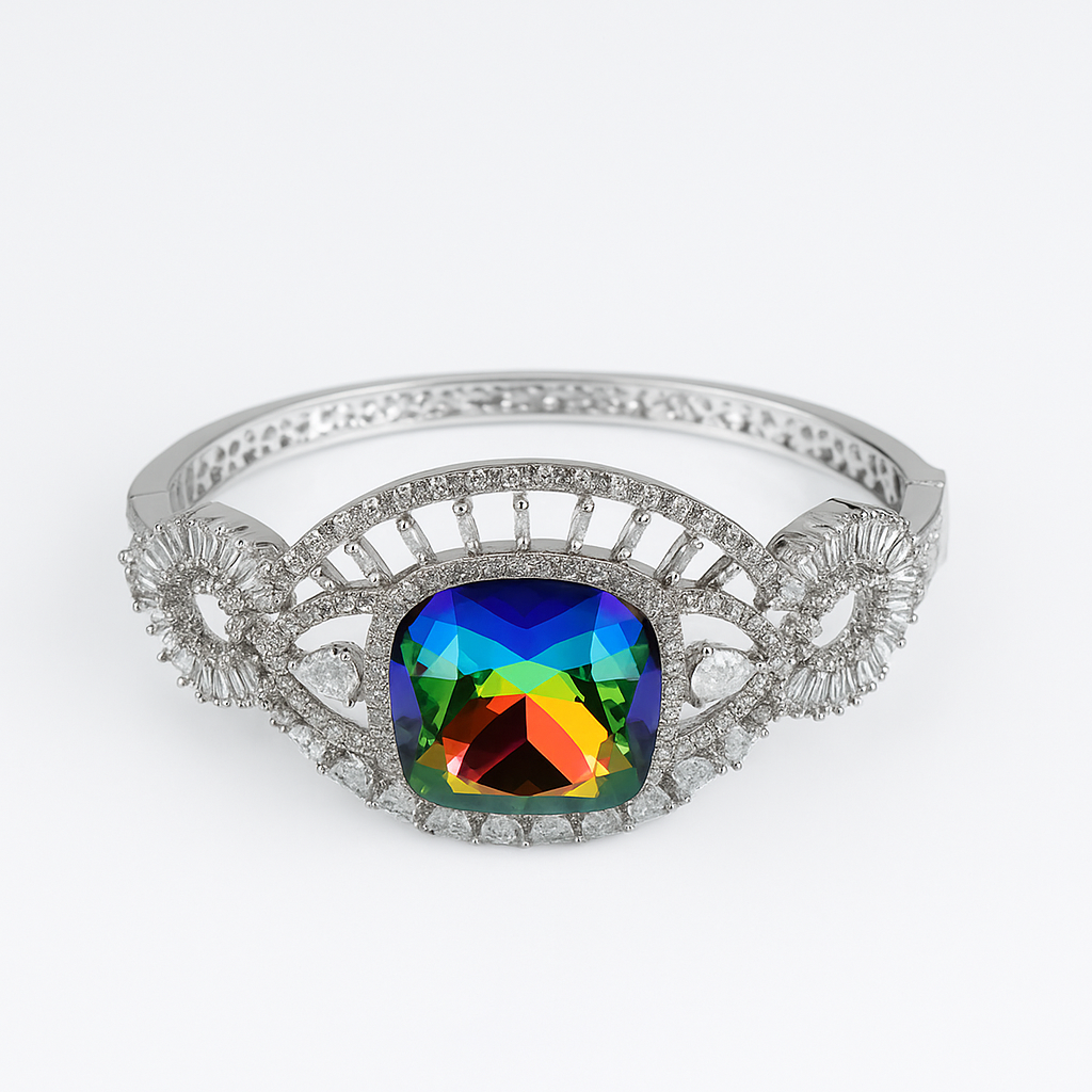 Aanura Emerald Royale Gold Bracelet