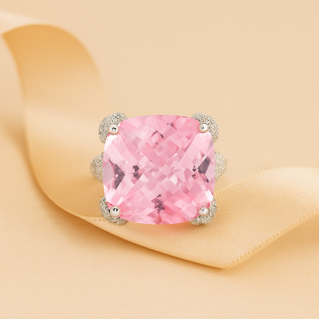 Aanura Gem Pavé Crystal Cocktail Ring