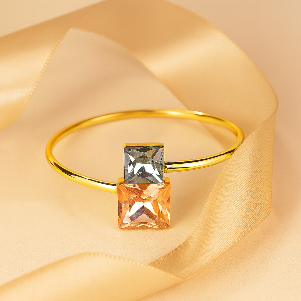 Aanura Twin RadiaLJe Gold Bracelet