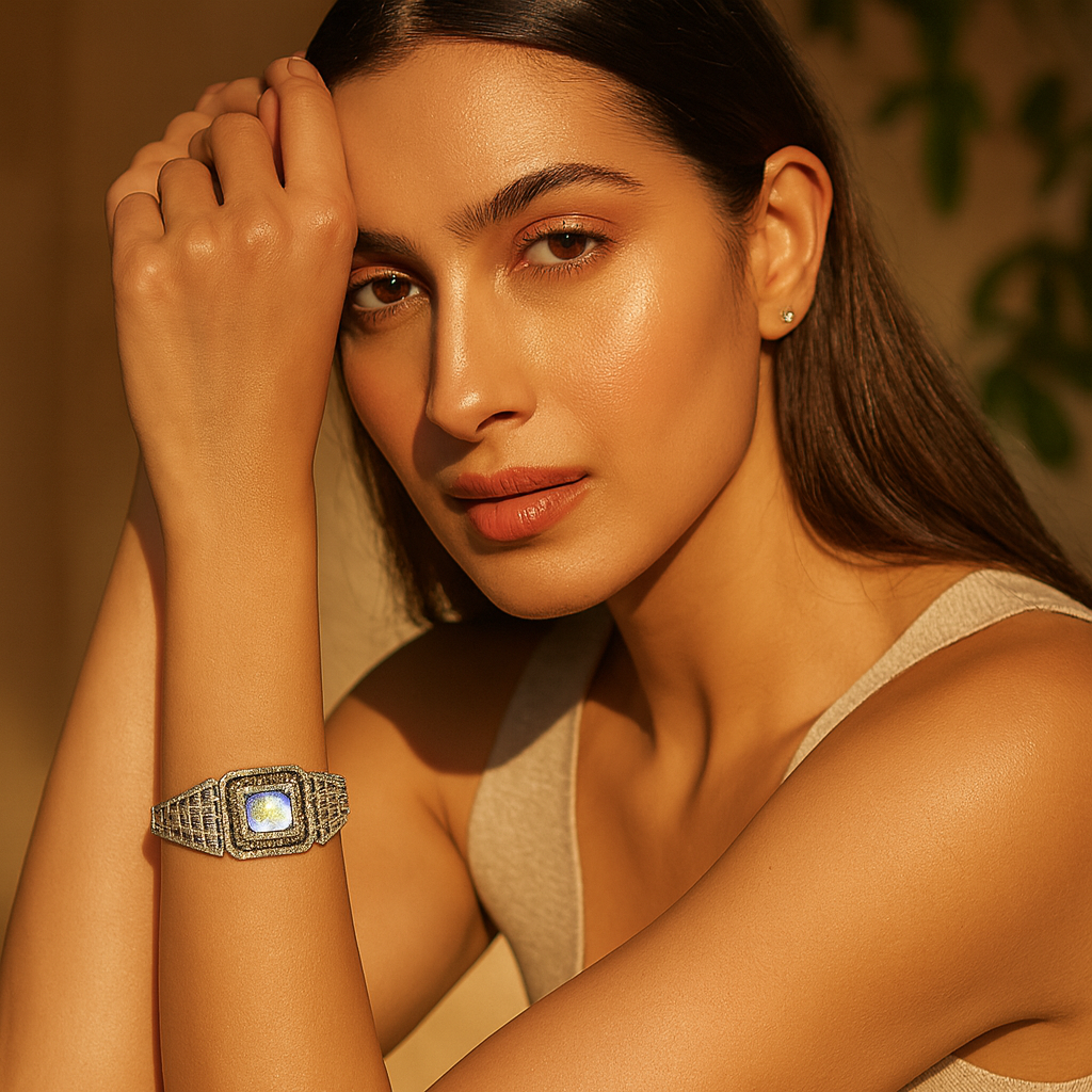 Aanura Prism Aura Silver Bracelet