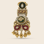 Aanura Gold-Plated Heritage Long Tassel Ring