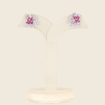 Aanura Ombre Blue and White Drop Earrings