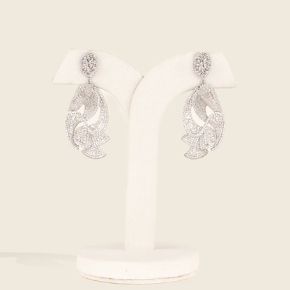 Arinya Multicolor Parrot Dangle Earrings