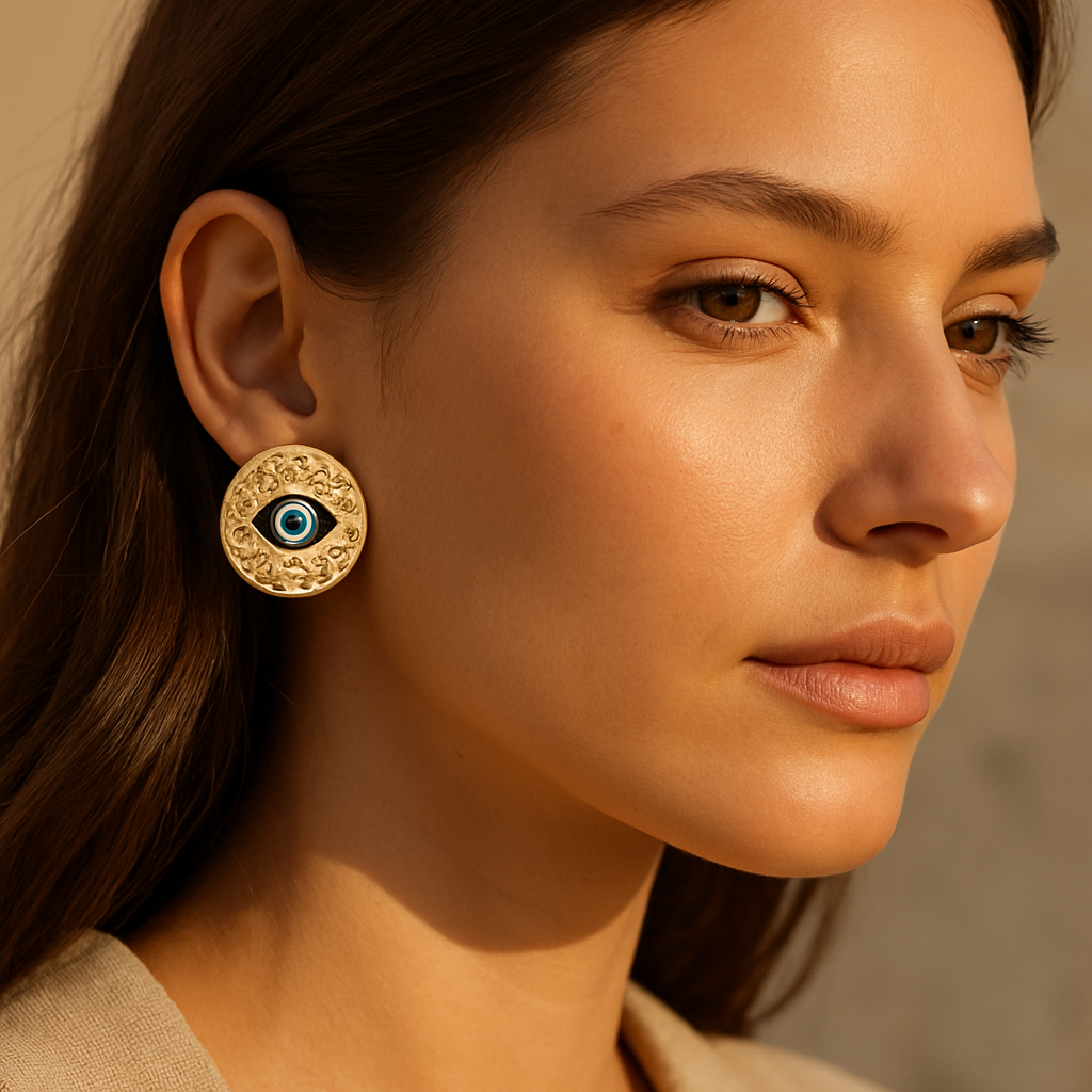 Aanura Evil Eye Protection Earrings