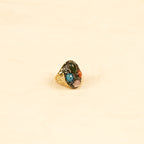 18K Gold Plated Multi-Stone Anti-Tarnish Waterproof Ring