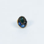 18K Gold Plated Multi-Stone Anti-Tarnish Waterproof Ring